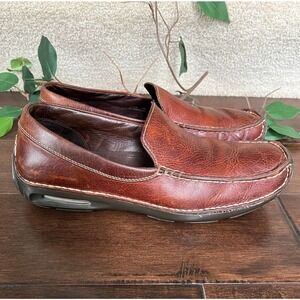 Cole Haan brown leather loafers size 10